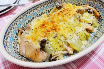 鶏もも肉とチーズのサクサクパン粉焼き 全農チキンフーズ